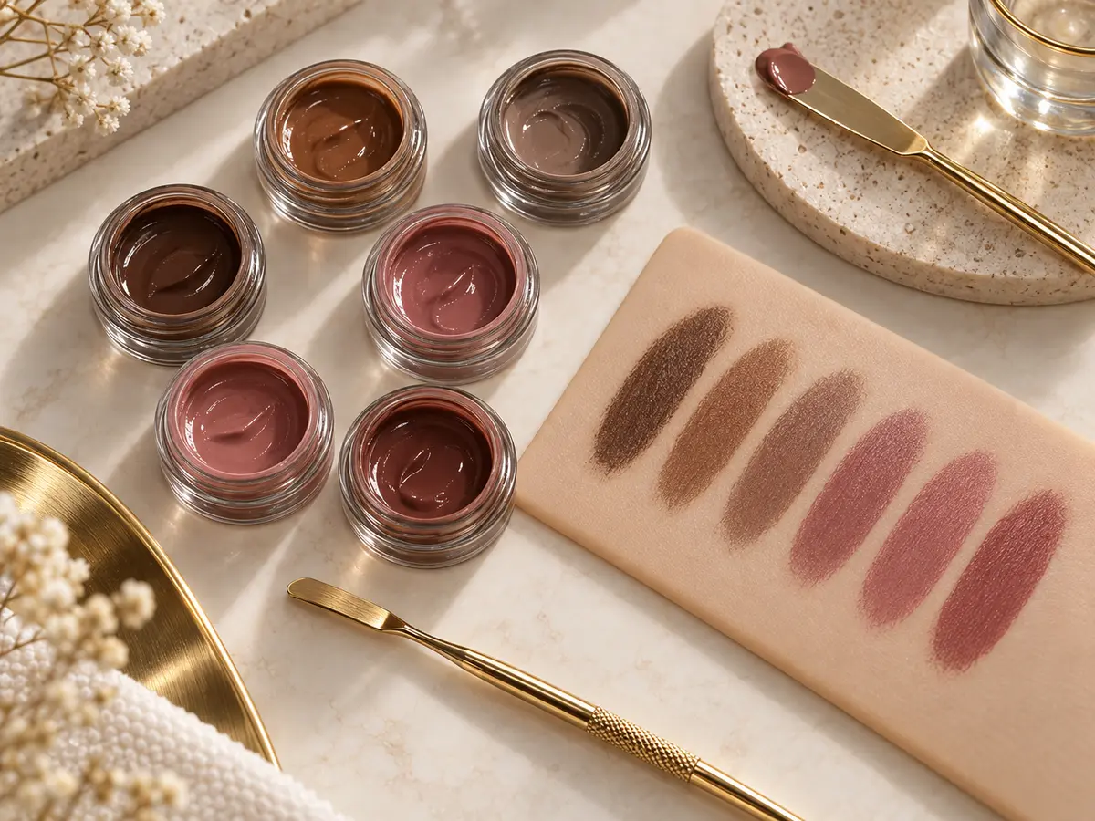 การเปรียบเทียบโทนสีกับสีผิว