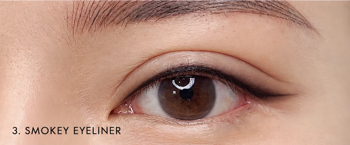 3. Smokey Eyeliner