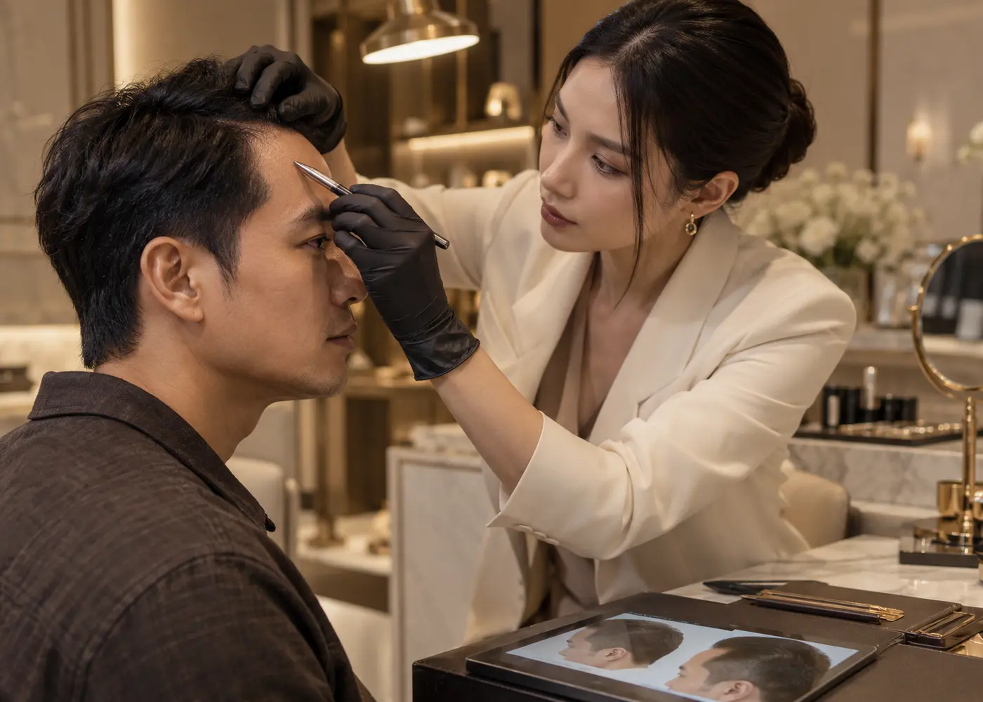 การพูดคุยกับผู้รับบริการก่อนเริ่ม